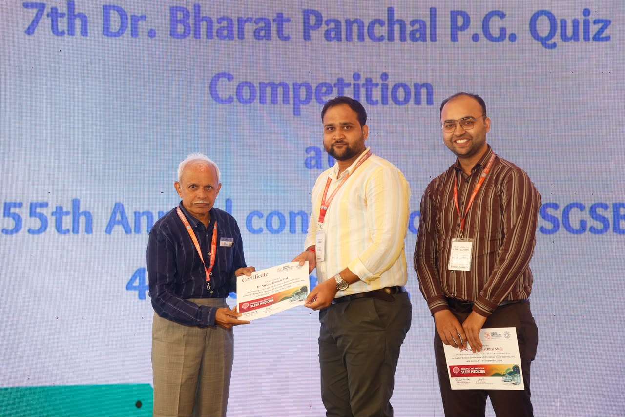 Dr Nirmal and Dr Sushil ( Quiz winners)