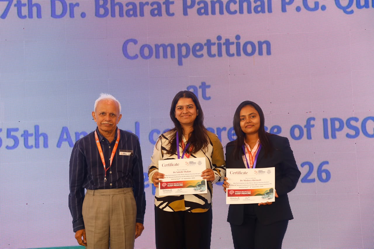 Dr Mishwa and Dr Sakshi Thakur, Quiz 1st runners up